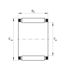 滾針及保持架組件 K16X20X13, 根據(jù) DIN 5405-1/ISO 3030 標(biāo)準(zhǔn)